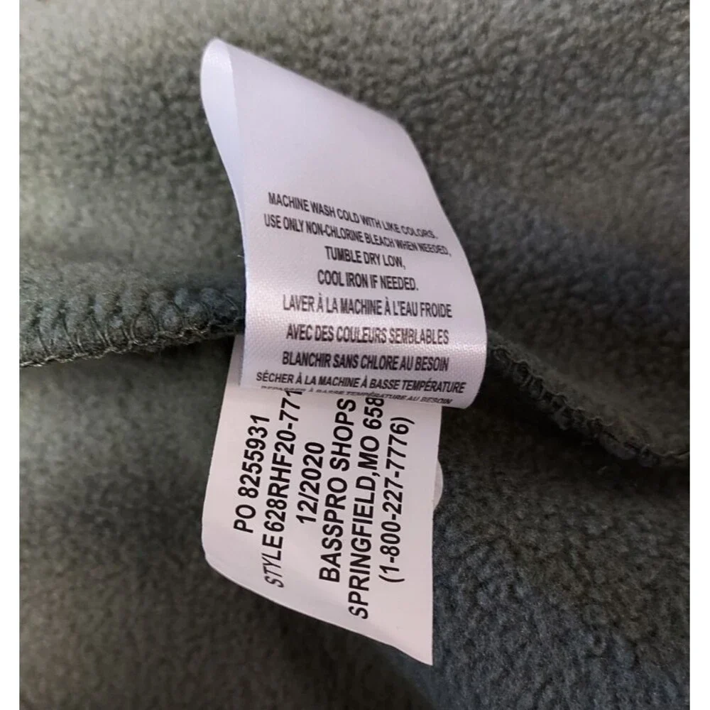 RedHead Men's Softshell Jacket Large Olive‎ Green Fleece Lined Full Zip Outdoor